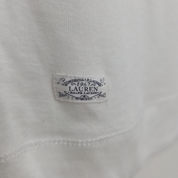 Ralph Lauren Blue and White Supper Soft Cotton Short Sleeve T-Shirt Size L - Picture 5 of 11